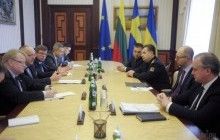 Литва и Швеция готовы помочь Украине в реализации реформ и противодействии российской агрессии