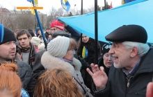 В Одессе на открытии памятного знака Небесной Сотни произошла стычка (фото, видео)