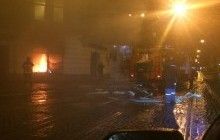 У Львові відділення російських банків закидали "коктейлями Молотова" (фото)