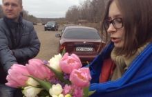 Более года в плену боевиков: освобождение украинской журналистки Варфоломеевой (фоторепортаж)