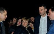 Виталий Кличко посетил дом на ул. Милютенко, 23-А и пообщался с жителями