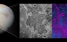 NASA показало снимок поверхности Плутона, где наблюдается сублимации метанового льда