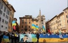У Римі відбулася акція з вимогою звільнити Савченко та інших ув’язнених в Росії українців