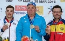 Украинец Мильчев стал победителем этапа Кубка мира по стендовой стрельбе в Никосии