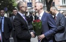 В АП не обсуждали с Яценюком его будущее в случае отставки - Ложкин