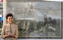 У "Борисполі" відкрилася виставка картин відомого українського художника-монументаліста (фото)