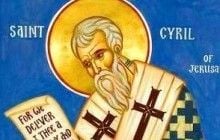 31 березня Православна Церква вшановує пам'ять святителя Кирила, архієпископа Єрусалимського