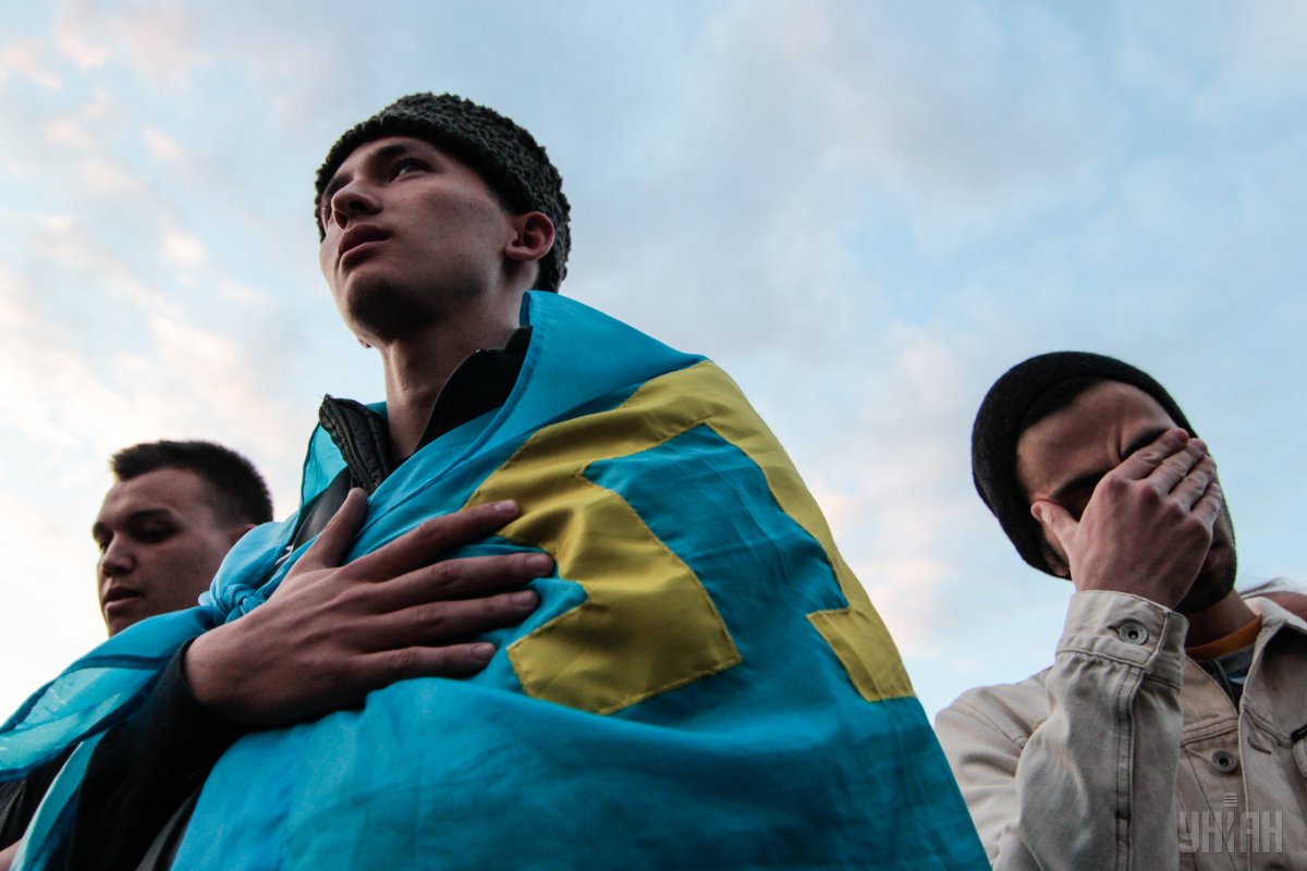 Rally in support of the Crimean Tatars / Photo from UNIAN