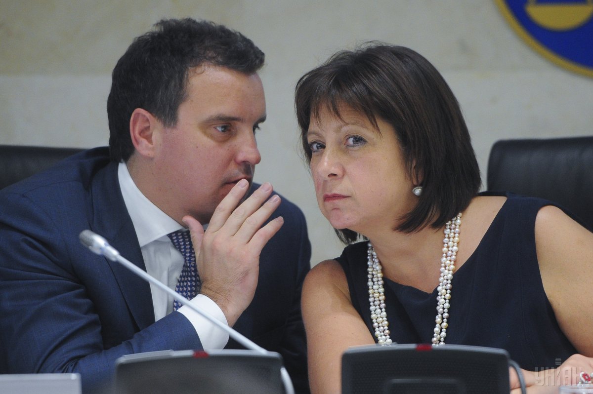 Aivaras Abromavicius and Natalie Jaresko / Photo from UNIAN