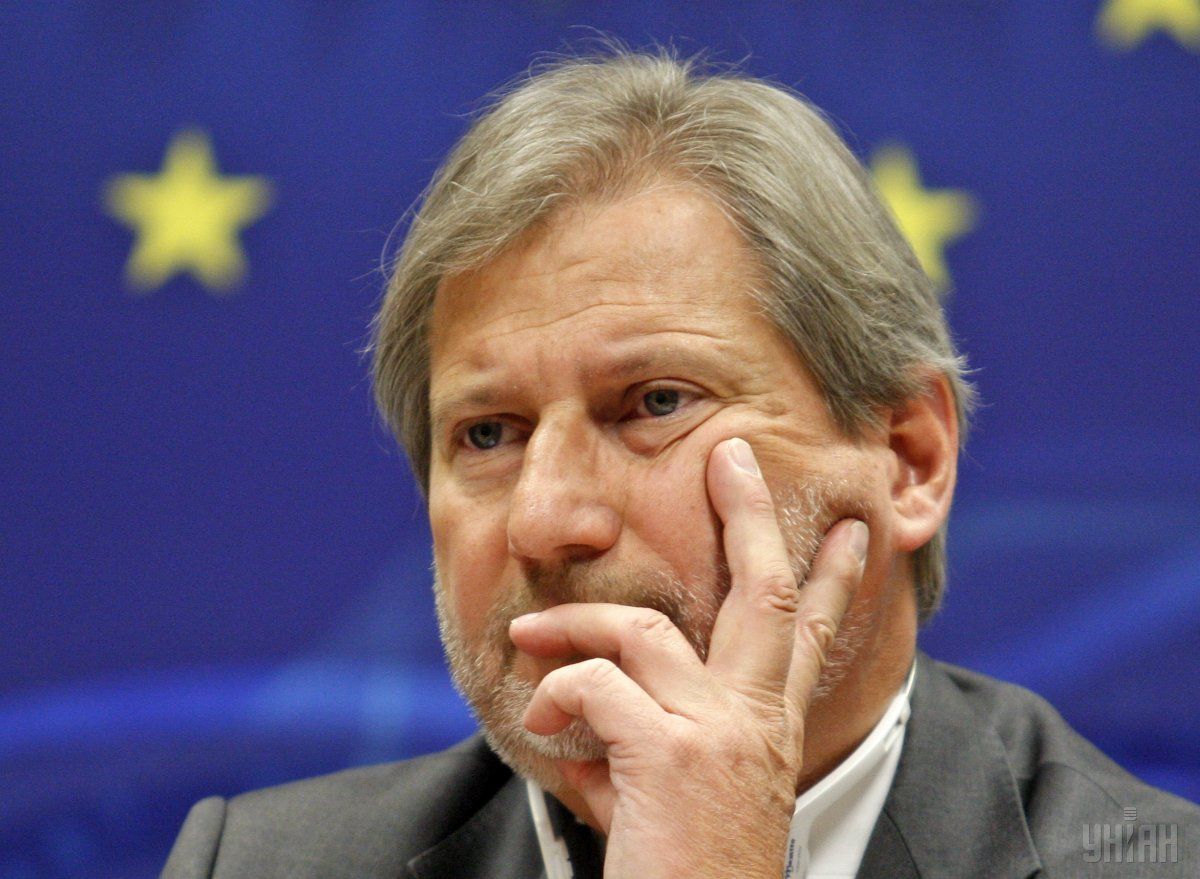 Hahn says Ukraine has a long way to go for further rapprochement with the EU / Photo from UNIAN Hahn says Ukraine has a long way to go for further rapprochement with the EU / Photo from UNIAN