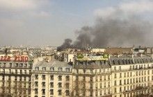 В центре Парижа прогремел взрыв, есть пострадавшие (фото, видео)