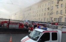 TASS: Smoke in defense ministry's building in Moscow located