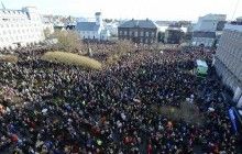 В Исландии митингующие требовали отставки премьера, замешанного в офшорном скандале