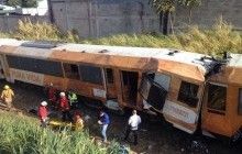 В Коста-Рике столкнулись два пригородных поезда