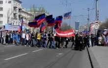 В оккупированном Донецке местных жителей сгоняют на празднование "дня провозглашения "ДНР" (фоторепортаж)