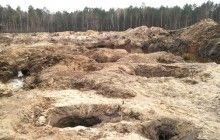 Полиция Ривненщины: Ситуация с добычей янтаря несколько стабилизировалась (фото, видео)
