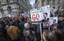 В Лондоне протестующие требуют отставки премьера Британии из-за офшорного скандала