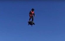 Будущее уже здесь: французы испытали летающую доску (видео)