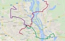 В столице запустят три ночных маршрутки на Виноградарь, Харьковский массив и Троещину (карта)