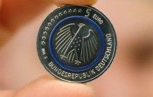 У Німеччині вперше випустили монети номіналом 5 євро
