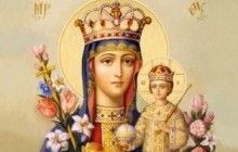 16 квітня православні християни моляться перед образом Пресвятої Богородиці "Нев'янучий цвіт"