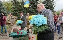 В Славянске России передали останки воина, погибшего при освобождении города в 1943 году (фото)