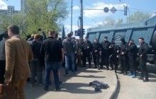 На конфликтной застройке на Здолбуновской появились первые пострадавшие