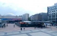 В столице над вестибюлем метро "Олимпийская" начали рыть котлован для ресторана
