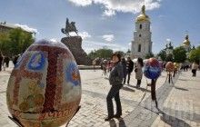 Пасхальный городок: от Софийской площади до Владимирской горки (фото)