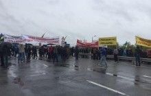 На Волыни активисты, требующие смены руководства ГФС, разблокировали трассу "Киев-Ковель-Ягодин" (фото)