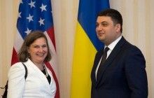 Гройсман обговорив з Нуланд питання реформ в Україні та підтримки США у їх проведенні