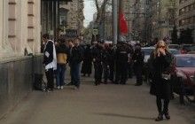 У Москві невідомі з георгіївськими стрічками напали на учасників історичного конкурсу (фото)