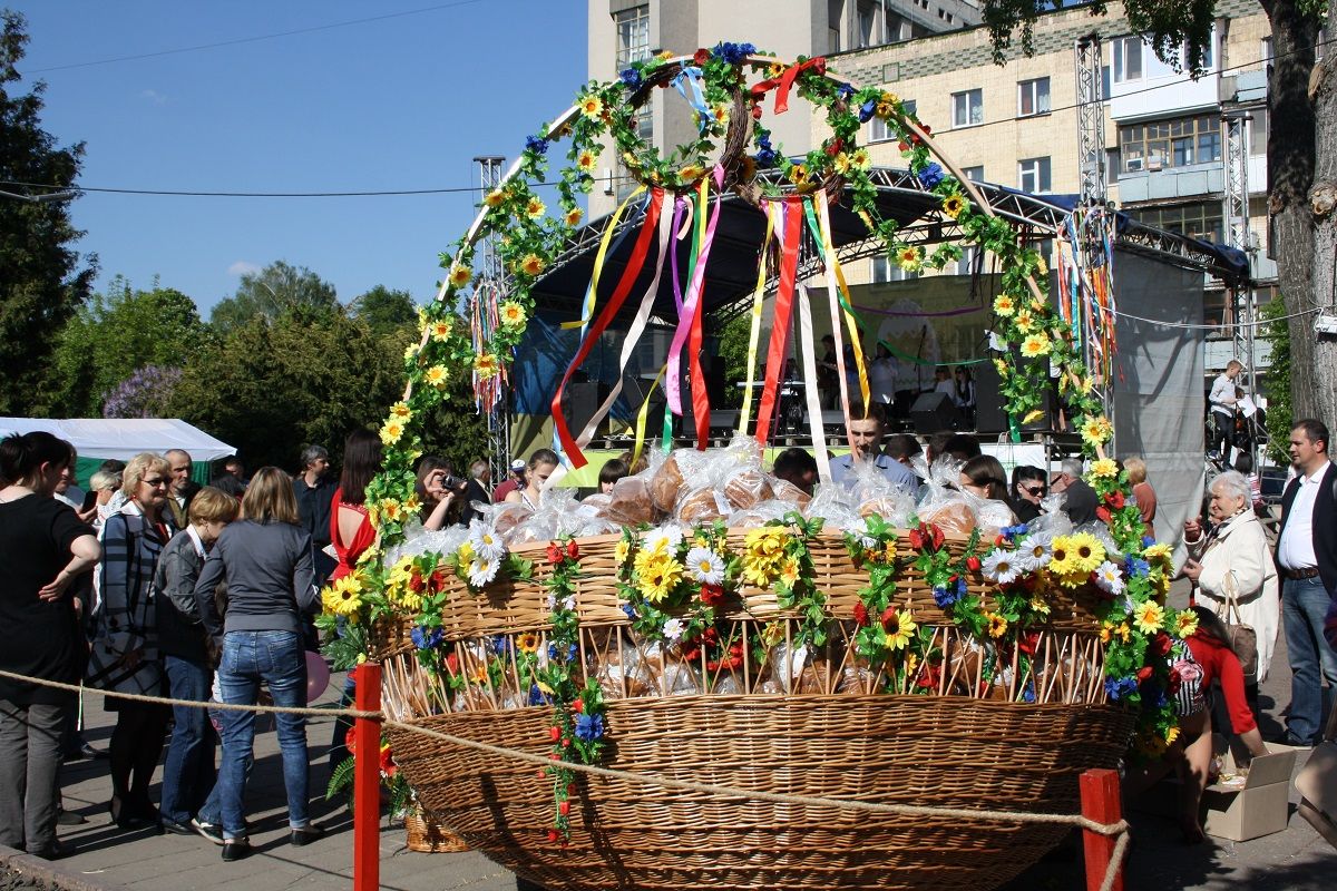 Корзина, Житомир / Фото Зоя Юхимчук / УНИАН Корзина, Житомир / Фото Зоя Юхимчук / УНИАН