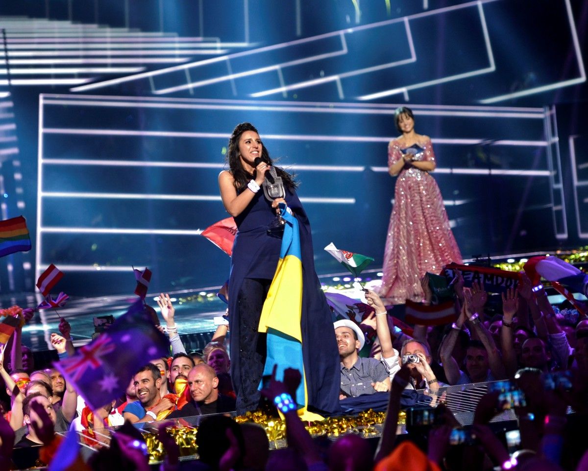 Джамала победила на Евровидении-2016 / REUTERS