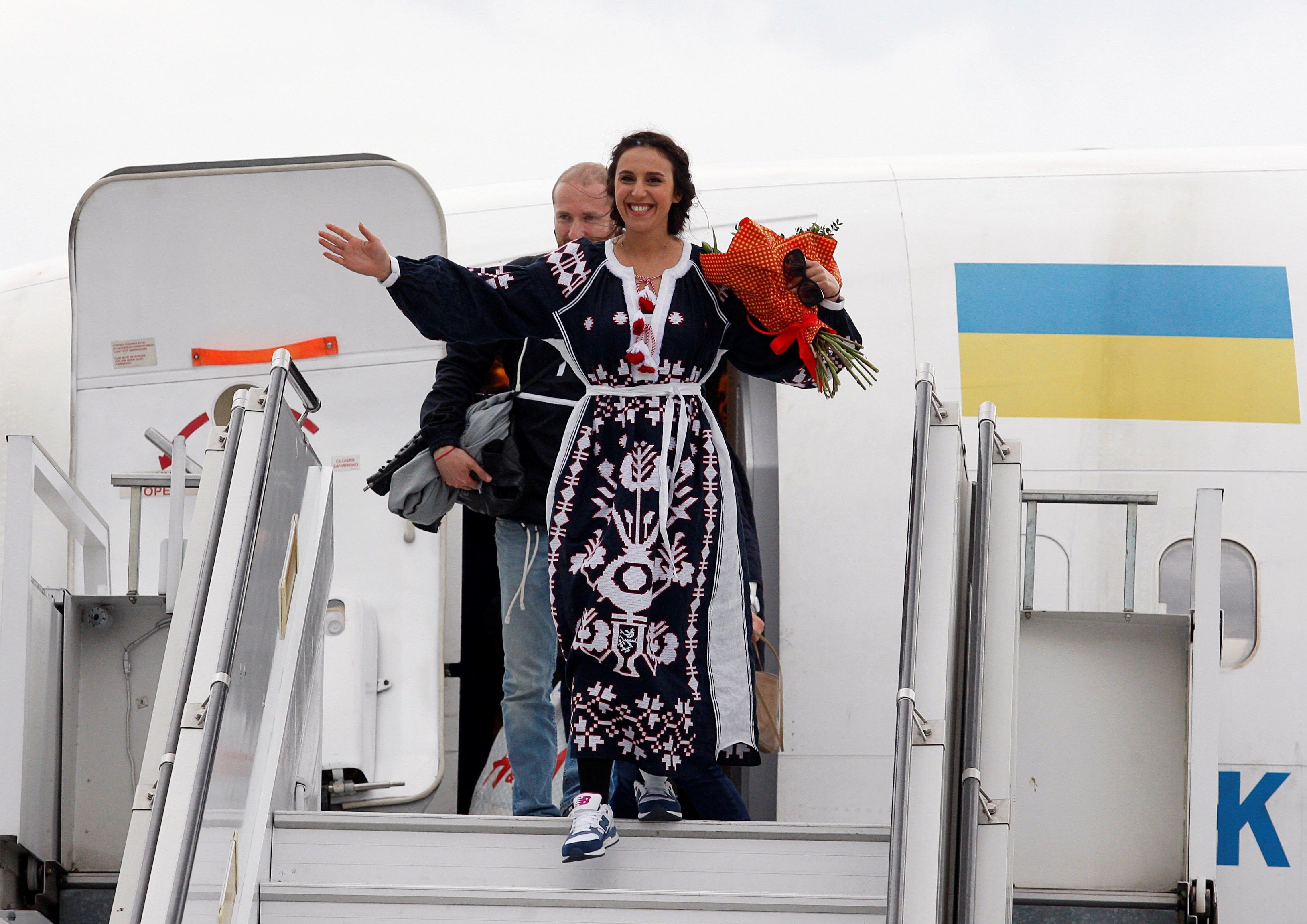 Возвращение Джамалы в Киев после победы на Евровидении-2016 / REUTERS Возвращение Джамалы в Киев после победы на Евровидении-2016 / REUTERS