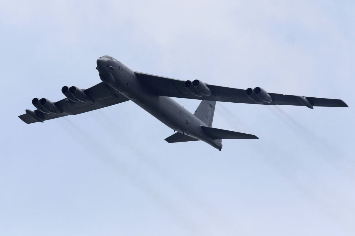 Бомбардировщик США приблизился к РФ / REUTERS Бомбардировщик США приблизился к РФ / REUTERS