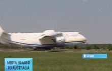 Ukraine-made world's largest cargo plane headed to Australia