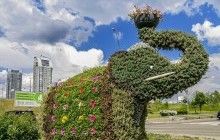 На Оболони "расцвел" декоративный слон (фото)