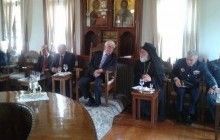 Президент Греции Павлопулос посетил Афон впервые после вступления на пост