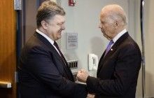 Порошенко обсудил с Байденом необходимость усиления санкций против РФ