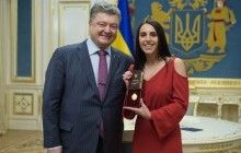Порошенко считает успех Джамалы на "Евровидении" победой над злом