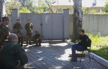 Чичерина снова спела для боевиков на Донбассе (видео)