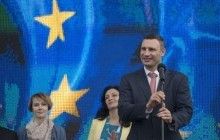 Кличко привітав киян з Днем Європи: Україна буде сильною, європейською державою