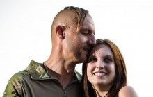 "Люблю її називати "школярка": "Козак" Гаврилюк у вишиванці і шароварах зіграв весілля з 22-річною студенткою (фото)