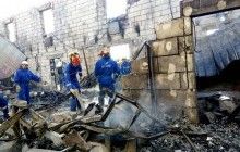 Масштабный пожар под Киевом: полиция озвучила детали события и рассказала о задержании подозреваемого (фото)