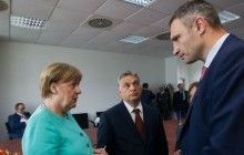 Кличко и Меркель обсудили реформы, безвизовый режим и санкции против РФ