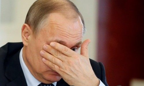 Путін зганьбився на світових фінансових ринках :