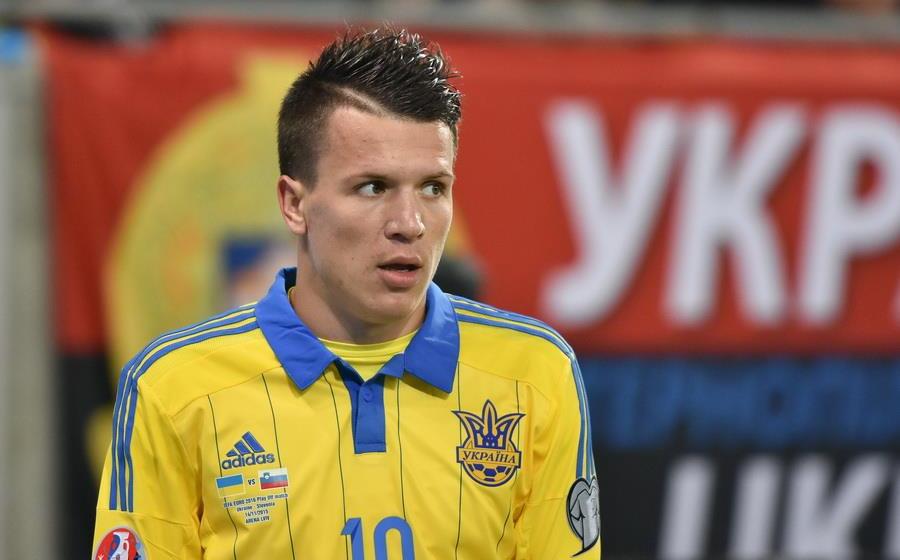 Коноплянка получает удовольствие от пребывания в сборной / Football.ua Коноплянка получает удовольствие от пребывания в сборной / Football.ua