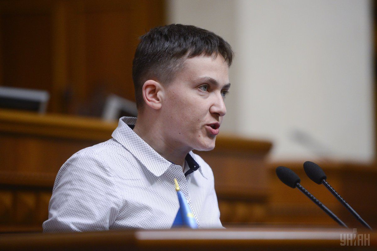 Savchenko supports Ukraine's integration into EU and NATO / Photo from UNIAN