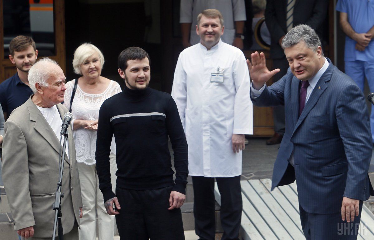 Soloshenko and Afanasyev released / Photo from UNIAN